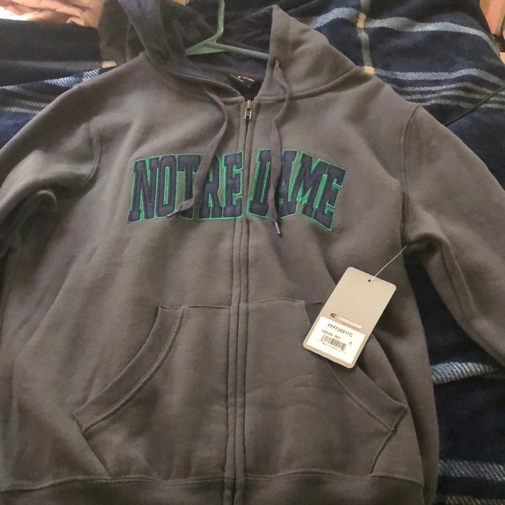 notre dame jacket💚